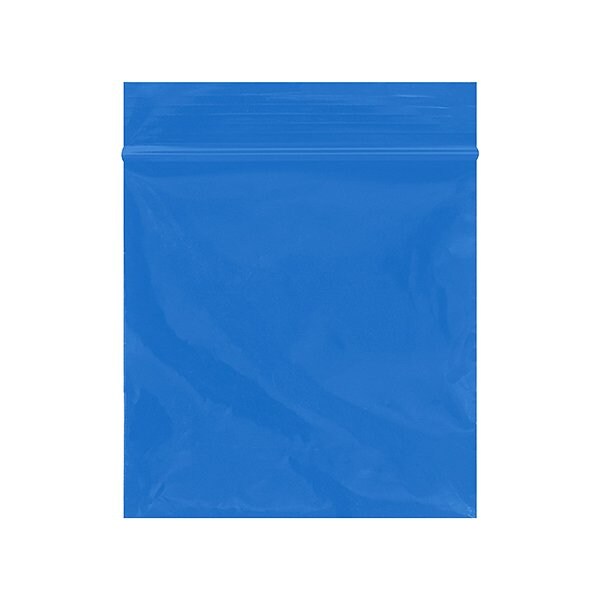Bsc Preferred 3 x 3'' - 2 Mil Blue Reclosable Poly Bags, 1000PK BUY03998113 - main